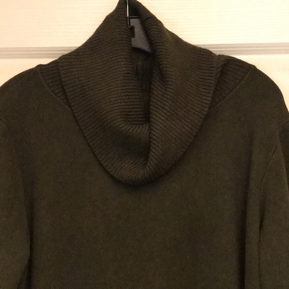 Whisper Knit by Louis Dell’Olio cowl neck sweater size Large - Picture 4 of 15